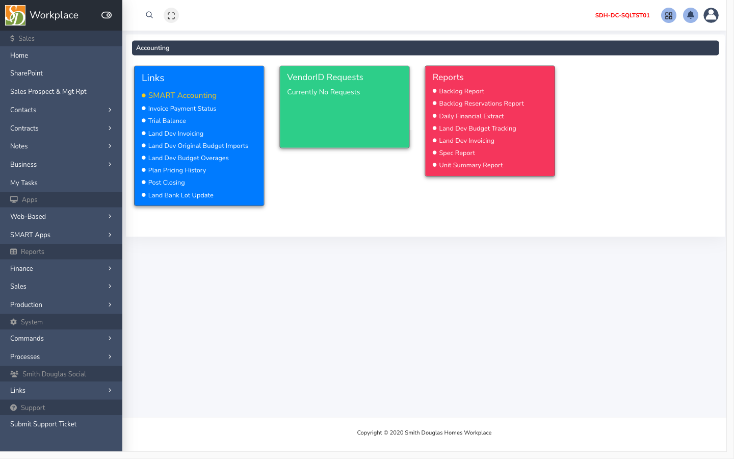 Accounting hub