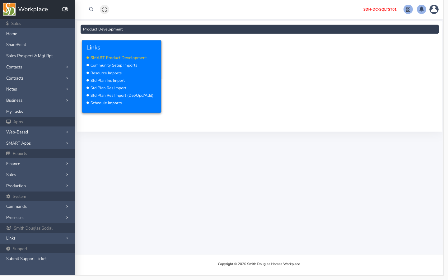 Product development hub