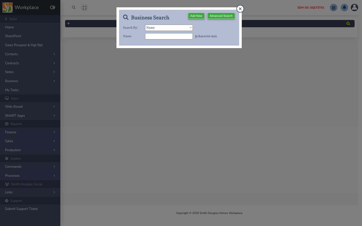 Business (vendor) records